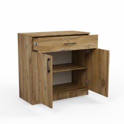 Chest of drawer HOBEL EX-C04 UZ-819 BLACK BS392 (3) 