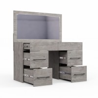 Chest of drawer HOBEL EX-D73 UZ-819 BLACK ORMA 214 (4) 