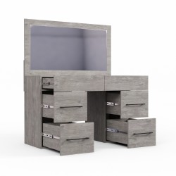 Chest of drawer HOBEL EX-D73 UZ-819 BLACK ORMA 214 (4) 