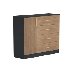 Chest of drawer HOBEL SCD 124 0164/K086 (4) 