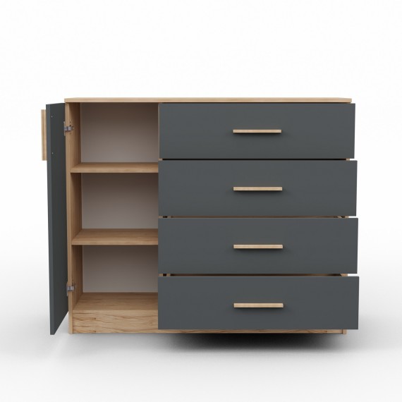 Chest of drawer HOBEL SCD 124 K086/0164 (4) 
