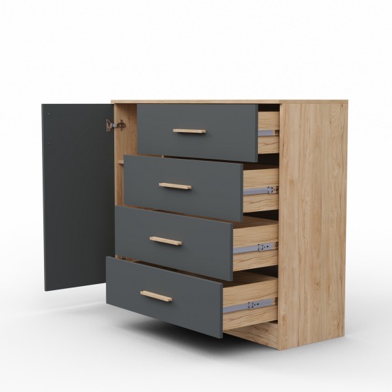 Chest of drawer HOBEL SCD 124 K086/0164 (4) 