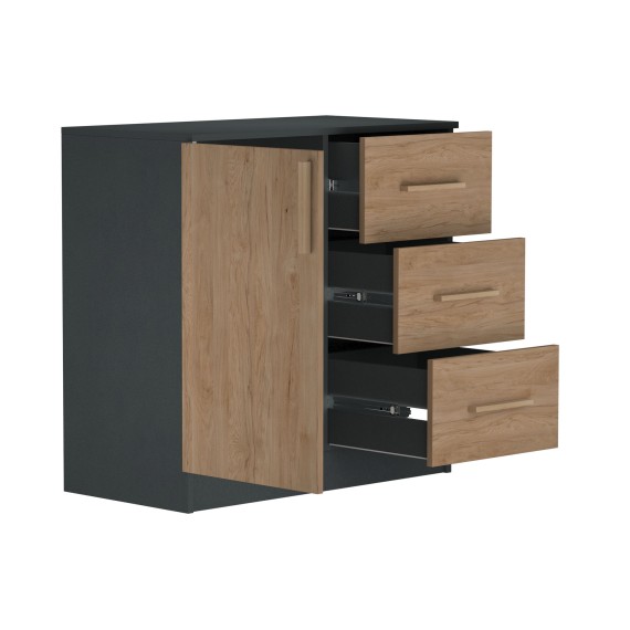 Chest of drawer HOBEL SCD 803 0164/K086 (3) 