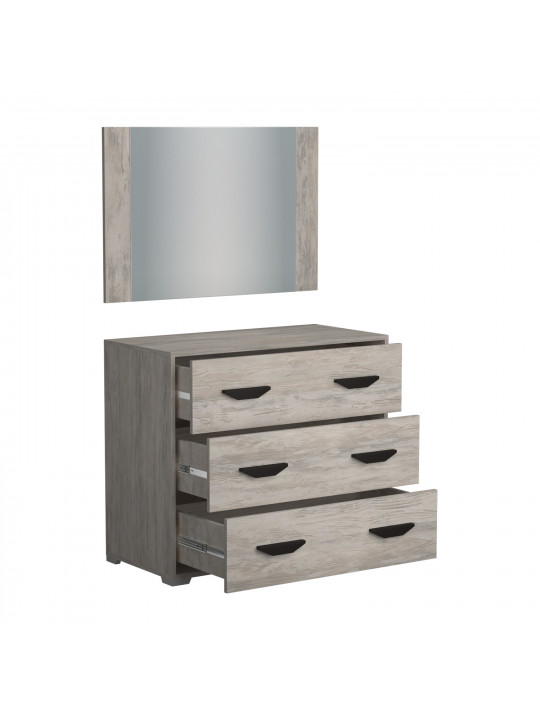 Комод HOBEL X16 COMMODE+MIRROR K083 (4) 