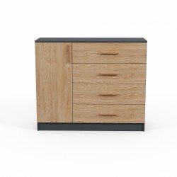 Chest of drawer HOBEL SCD 124 0164/K086 (4) 