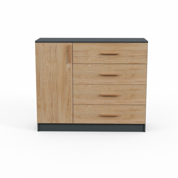 Chest of drawer HOBEL SCD 124 0164/K086 (4) 