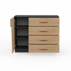 Chest of drawer HOBEL SCD 124 0164/K086 (4) 