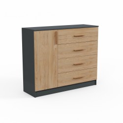 Chest of drawer HOBEL SCD 124 0164/K086 (4) 