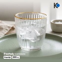 Բաժակ KOOPMAN 046100630 GLASS 295ML (053266)