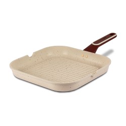 Сковорода NAVA 10-255-055 TERRESTRIAL GRANIT COATING GRILL 28CM 