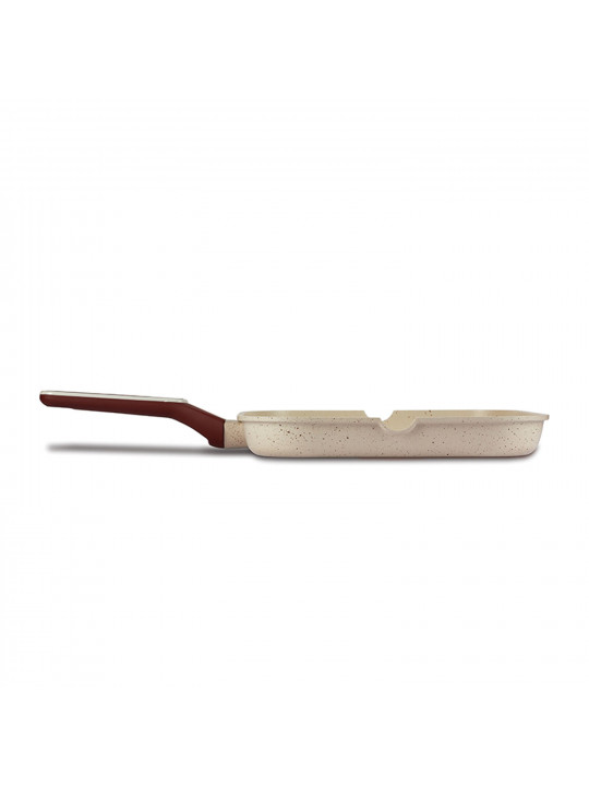 Frypan NAVA 10-255-055 TERRESTRIAL GRANIT COATING GRILL 28CM 
