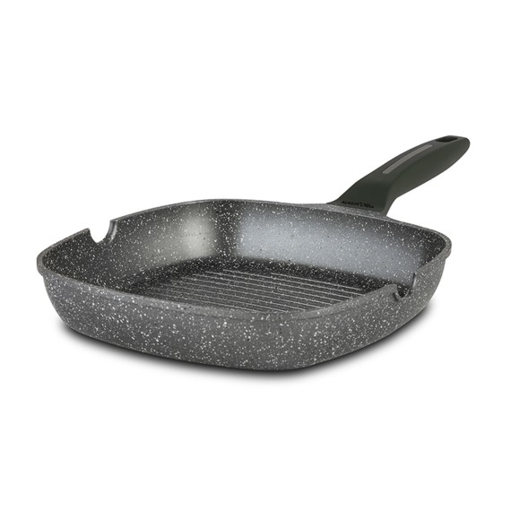 Сковорода NAVA 10-302-210 OLEA STONE COATING GRILL 28CM 