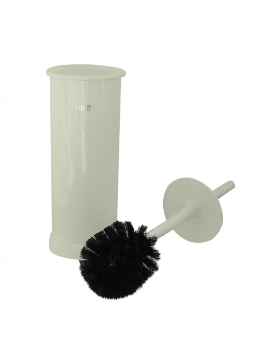 Ведро LIMON 129808 WITH TOILET BRUSH WHITE (507667) 