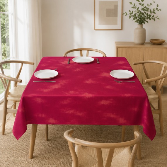 Tablecloth KOOPMAN 140X240CM RED (767652020)