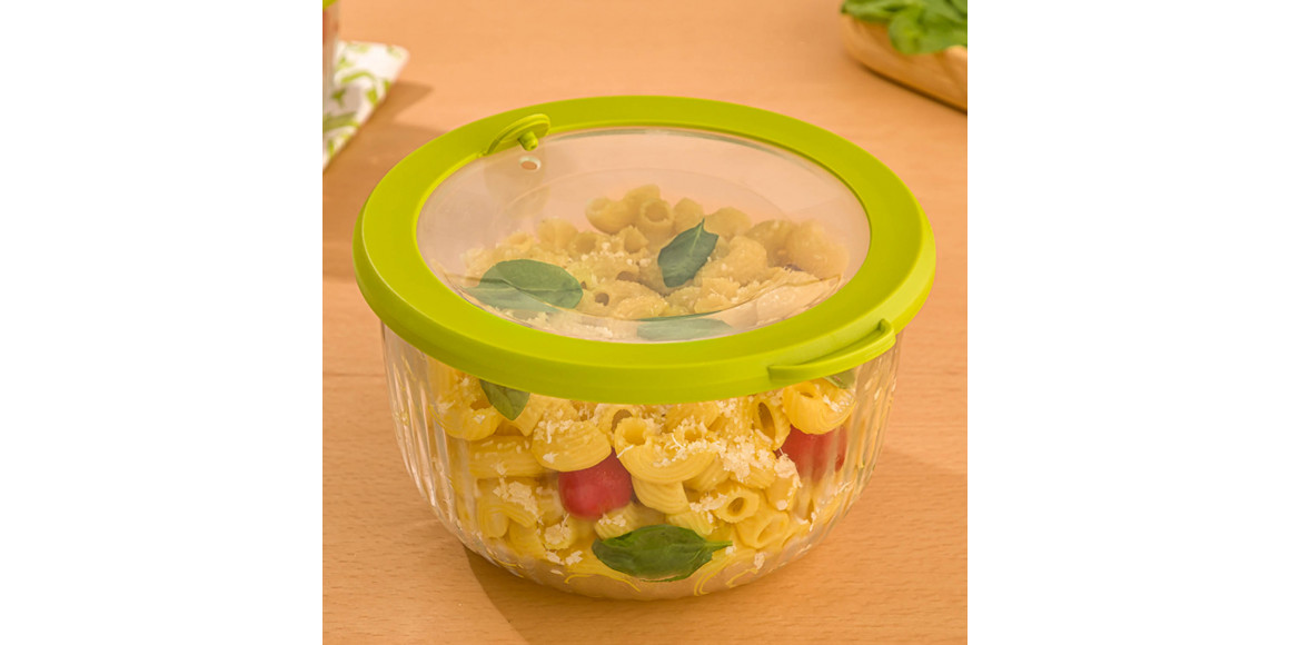 Մթերքի տարաներ LIMON 221900 GLASS W/LID 1.8L(907483) 