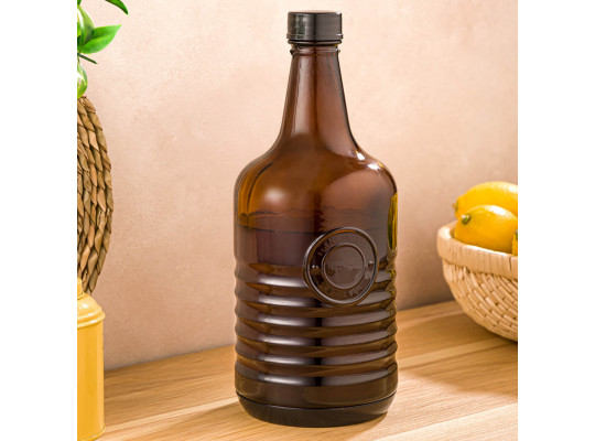 Кувшин LIMON 231500 ROSTIC ROUND 1.5L W/LID BROWN (909791) 