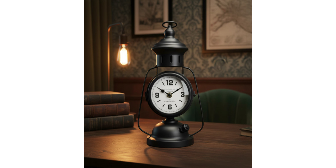 Սեղանի ժամացույց KOOPMAN 30CM BLACK (AAE338280)