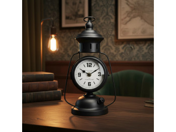 Table clock KOOPMAN 30CM BLACK (AAE338280)