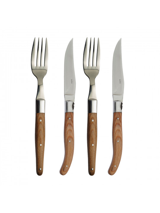 Набор столовых приборов SOLEX 378993 TORRO STEAK SET 4PC 