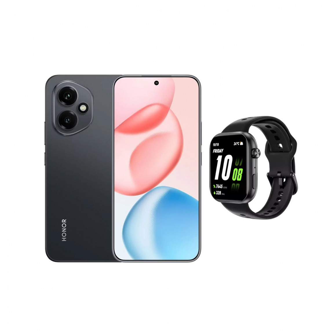Սմարթ հեռախոս HONOR 400 DNY-NX9 12GB 256GB (Midnight Black)+Watch 2i (5109BURC)