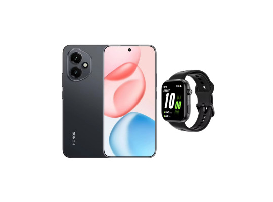 Սմարթ հեռախոս HONOR 400 DNY-NX9 12GB 256GB (Midnight Black)+Watch 2i (5109BURC)