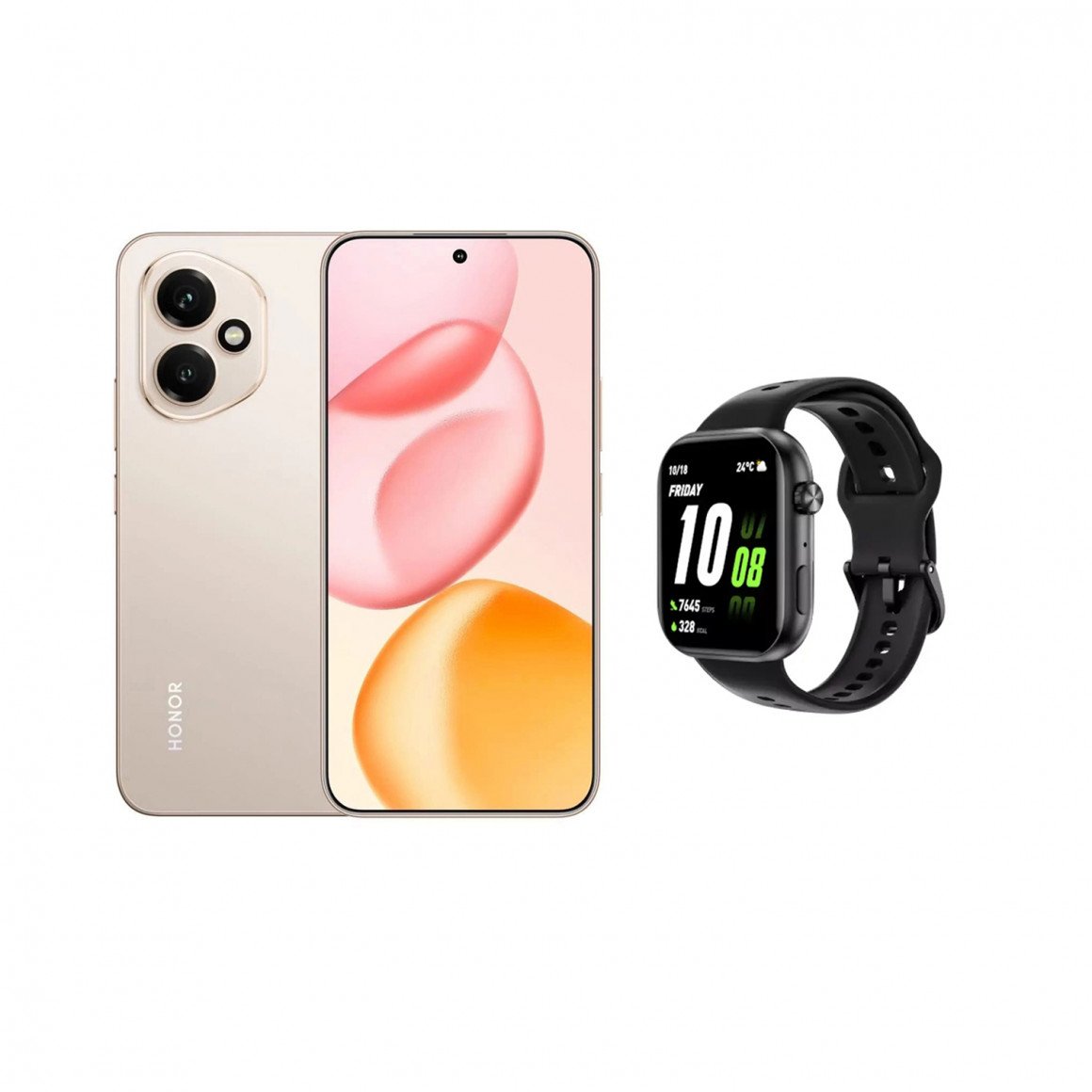 Смартфон HONOR 400 DNY-NX9 12GB 512GB (Desert Gold)+Watch 2i (5109BURL)