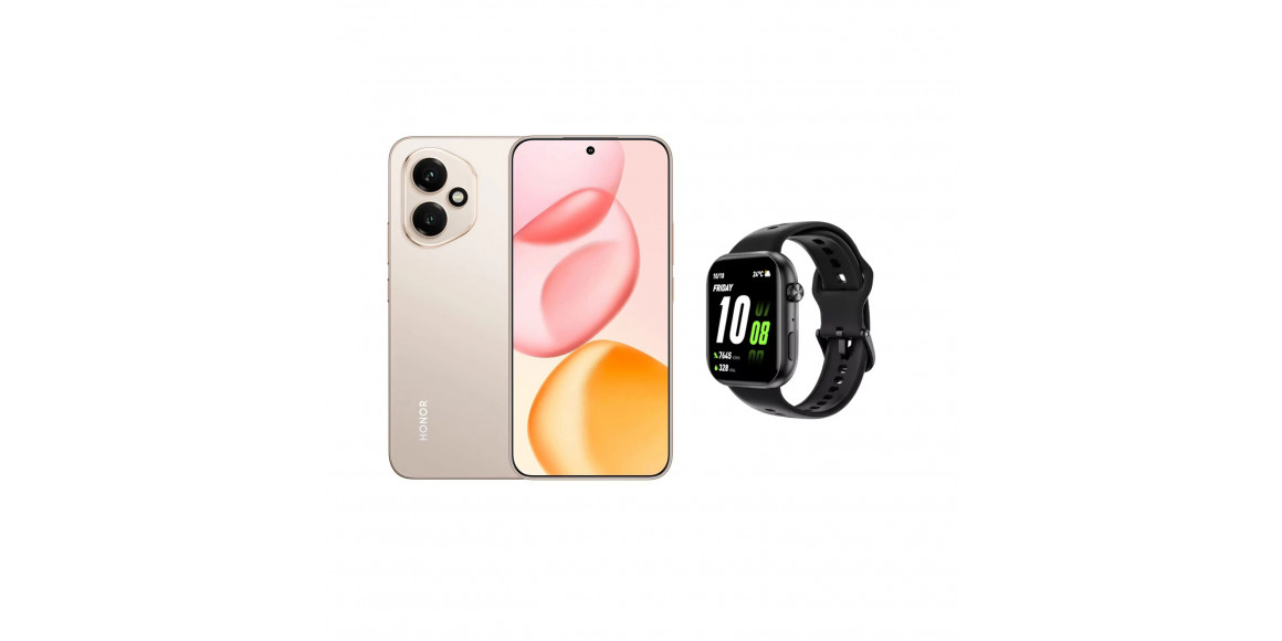 Սմարթ հեռախոս HONOR 400 DNY-NX9 8GB 256GB (Desert Gold)+Watch 2i (5109BURB)