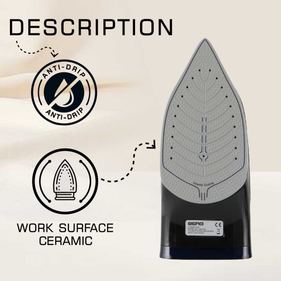 Утюг BERG BI-618BL 