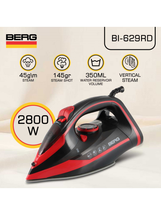 Утюг BERG BI-629RD 