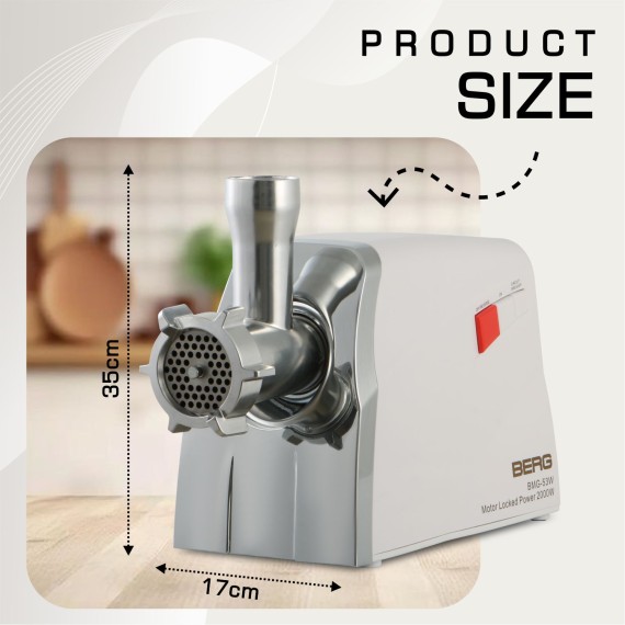 Meat grinder BERG BMG-53W 