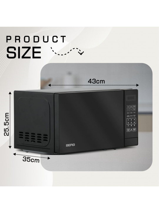 Microwave oven BERG BMW-20DBMR 