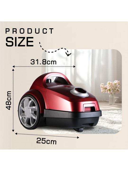 Vacuum cleaner BERG VC1569R 