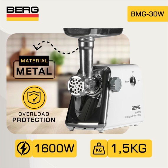 Meat grinder BERG BMG-30W 