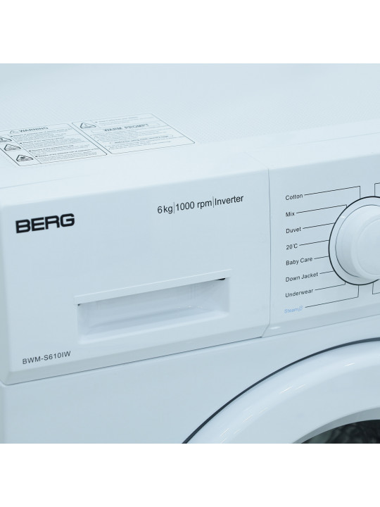 Washing machine BERG BWM-S610IW 