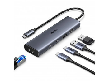 Usb-hub UGREEN CM512 6-in-1 USB-C (45320)