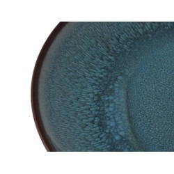 Тарелка LAROSE CYRLW-01-B REACTIVE COLOR GLAZE OCEAN BLUE DINNER 26CM 
