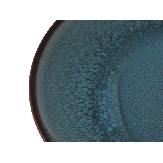 Ափսե LAROSE CYRLW-01-B REACTIVE COLOR GLAZE OCEAN BLUE DINNER 26CM 