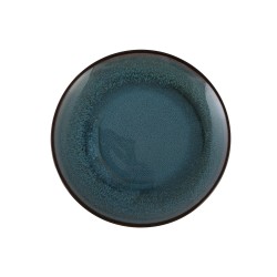 Тарелка LAROSE CYRLW-01-B REACTIVE COLOR GLAZE OCEAN BLUE DINNER 26CM 