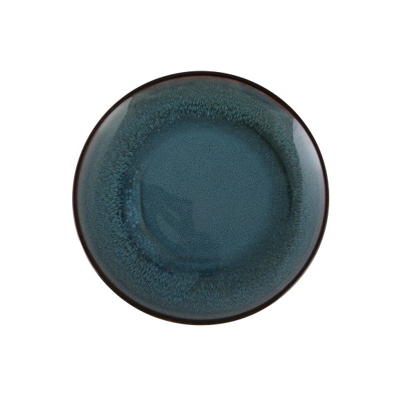 Ափսե LAROSE CYRLW-01-B REACTIVE COLOR GLAZE OCEAN BLUE DINNER 26CM 