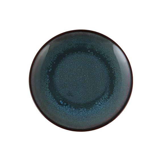 Тарелка LAROSE CYRLW-02-B REACTIVE COLOR GLAZE OCEAN BLUE DESSERT 20CM 
