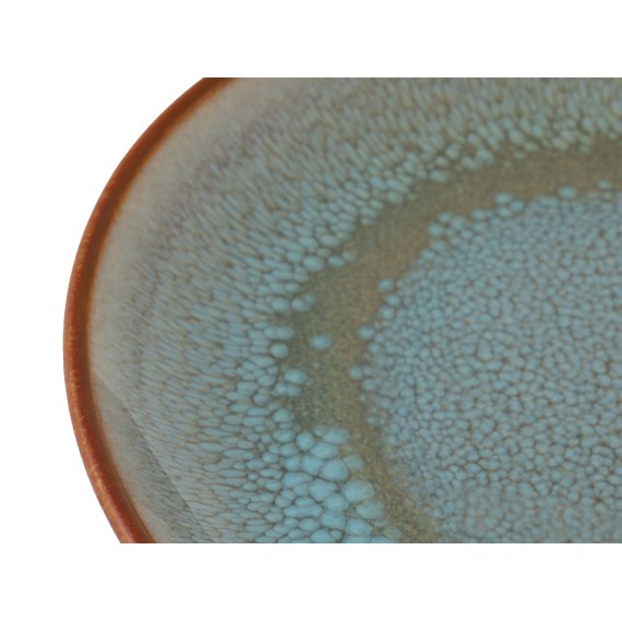 Ափսե LAROSE CYRLW-02-C REACTIVE COLOR GLAZE BROWN DESSERT 20CM 