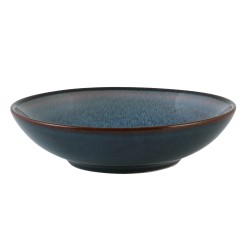 Plate LAROSE CYRLW-03-B REACTIVE COLOR GLAZE OCEAN BLUE SOUP 20CM 