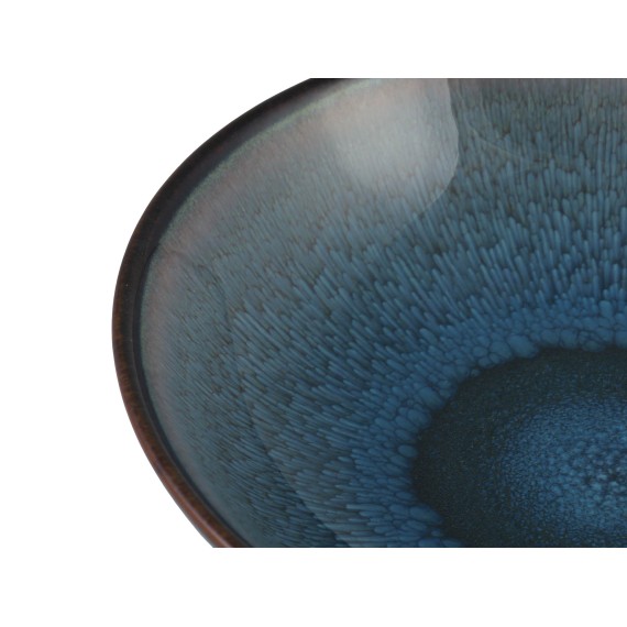 Тарелка LAROSE CYRLW-03-B REACTIVE COLOR GLAZE OCEAN BLUE SOUP 20CM 