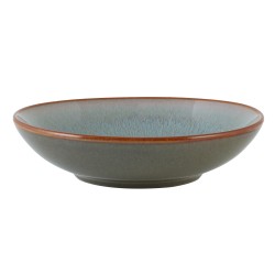 Plate LAROSE CYRLW-03-C REACTIVE COLOR GLAZE BROWN SOUP 20CM 