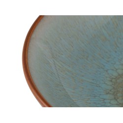 Plate LAROSE CYRLW-03-C REACTIVE COLOR GLAZE BROWN SOUP 20CM 