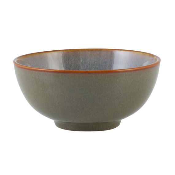 Bowl LAROSE CYRLW-04-C REACTIVE COLOR GLAZE BROWN 15CM 