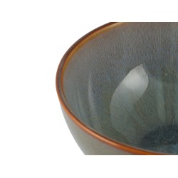 Bowl LAROSE CYRLW-04-C REACTIVE COLOR GLAZE BROWN 15CM 