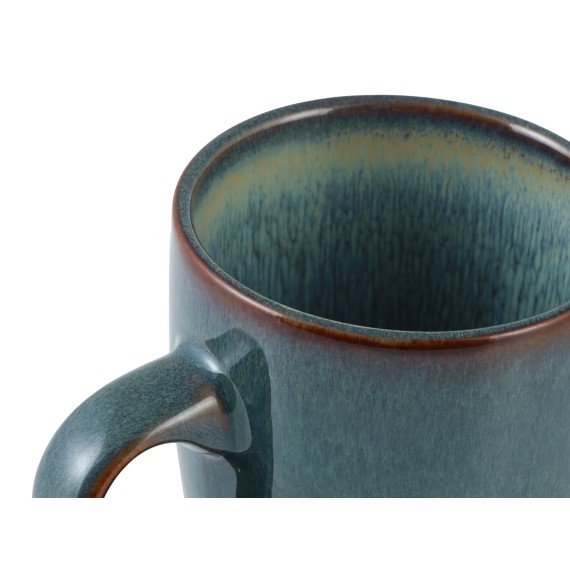 Стакан LAROSE CYRLW-05-B REACTIVE COLOR GLAZE OCEAN BLUE 400ML 