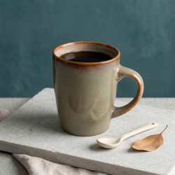 Cup LAROSE CYRLW-05-C REACTIVE COLOR GLAZE BROWN 400ML 