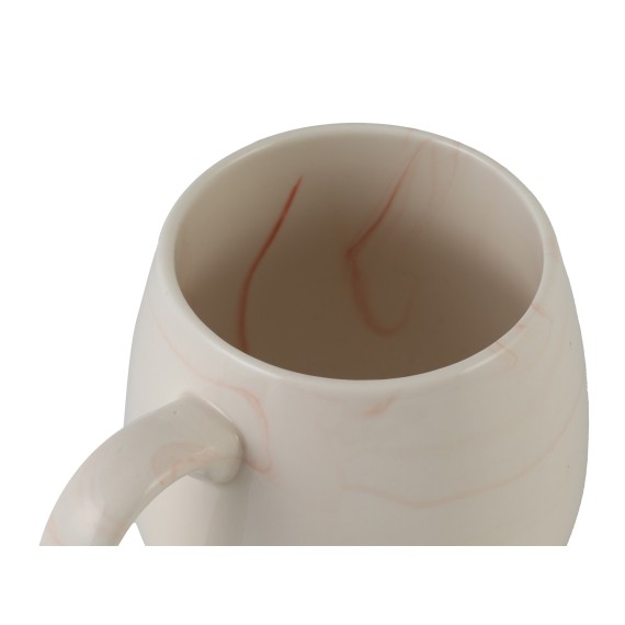 Բաժակ LAROSE FA-M1549 MARBLE GLAZE PINK 550ML 